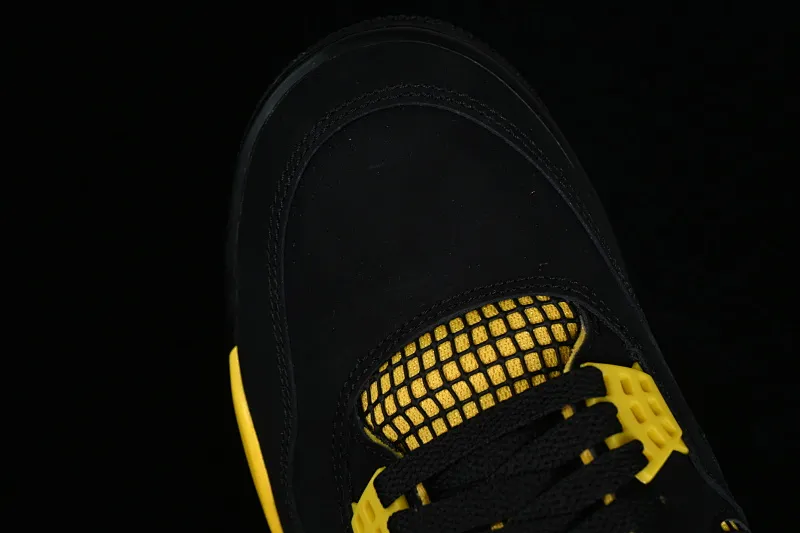 All categories Air Jordan Jordan series basketball shoes Air Jordan 4 foreign trade version Air Jordan 4 "Thunder" AJ4 Joe 4 Thunder replica basketball shoes DH6927-017